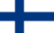 Flagge der Sprache Suomi